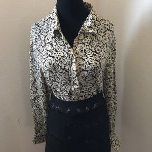 Vintage Liz Claiborne 100 % Silk blouse